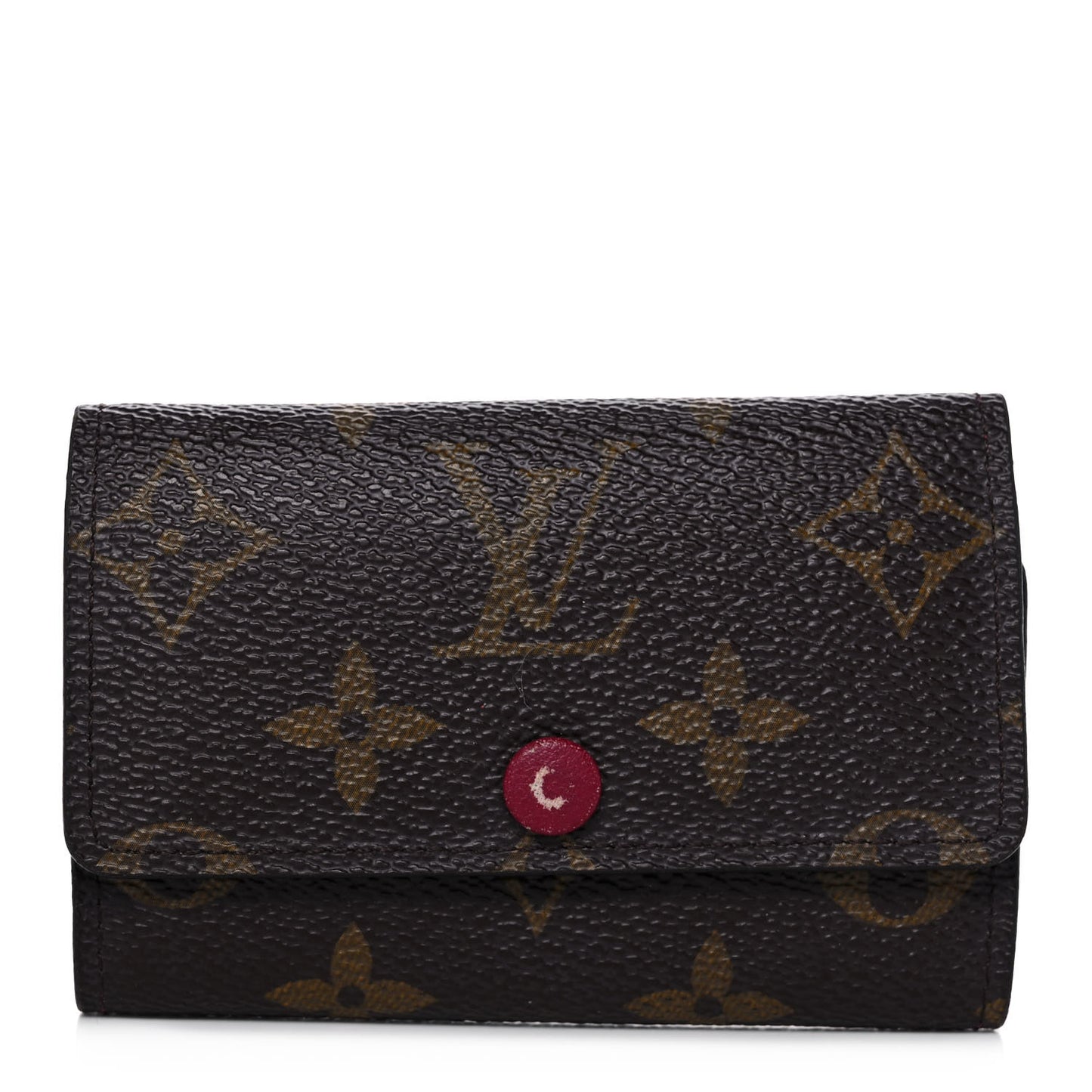 Monogram 6 Key Multicles Holder Fuchsia