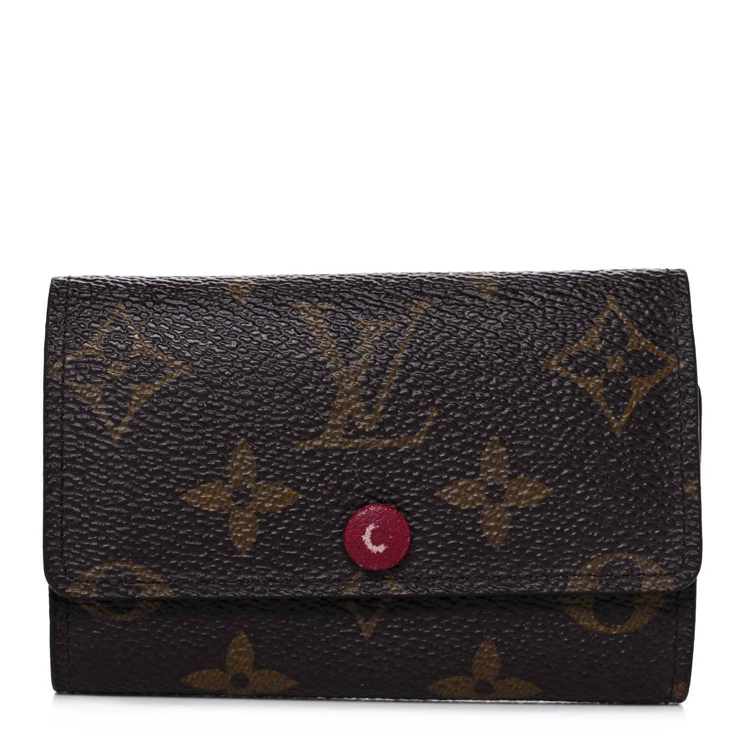 Louis Vuitton Monogram 6 Key Multicles Holder Fuchsia 1 of 11