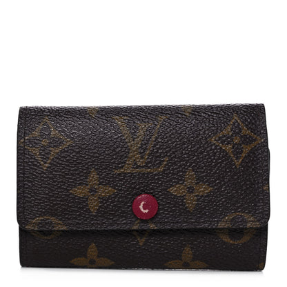 Louis Vuitton Monogram 6 Key Multicles Holder Fuchsia 1 of 11