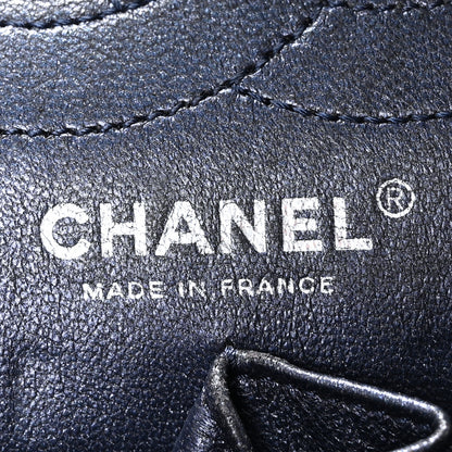 Chanel Metallic Aged Calfskin Quilted 2.55 Reissue 226 Flap Blue 6 of 10