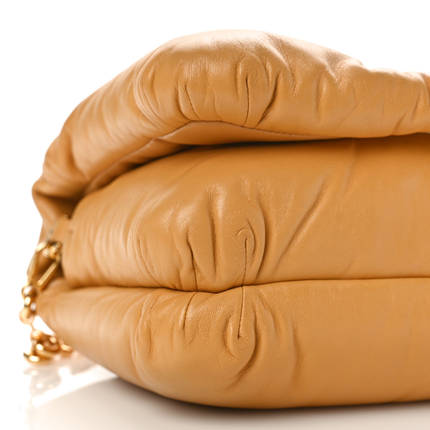 Loewe Lambskin Goya Puffer Bag Oak 7 of 9