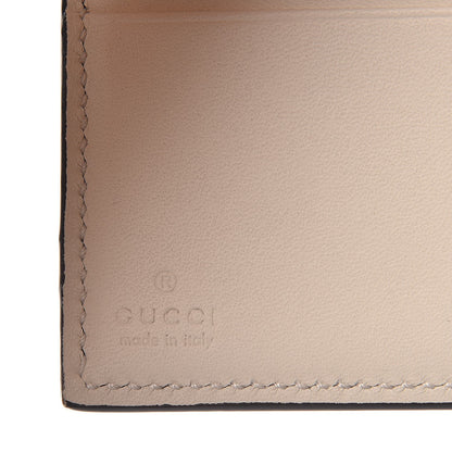 Gucci GG Supreme Monogram Grosgrain French Flap Wallet White 6 of 8