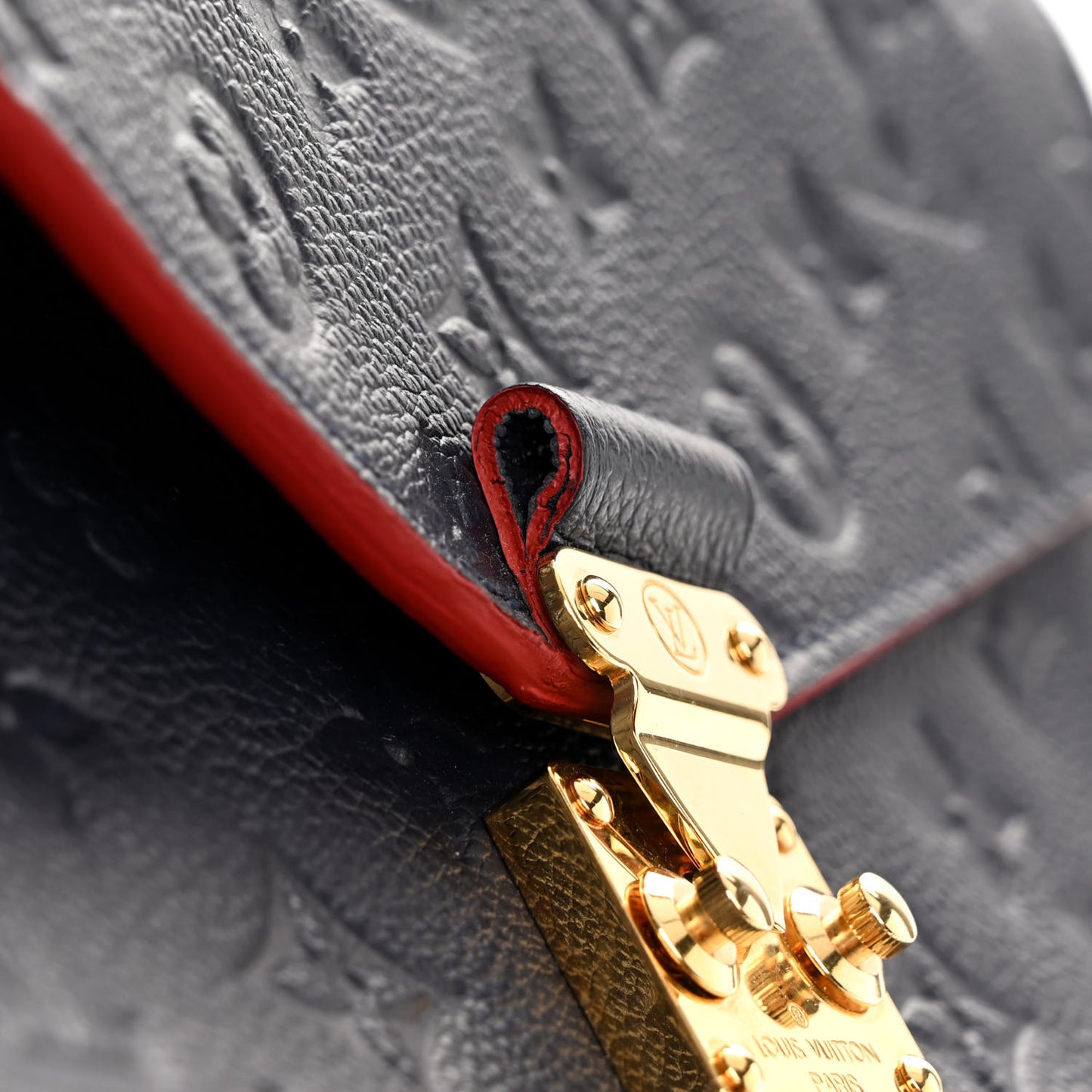 Empreinte Pochette Metis Marine Rouge