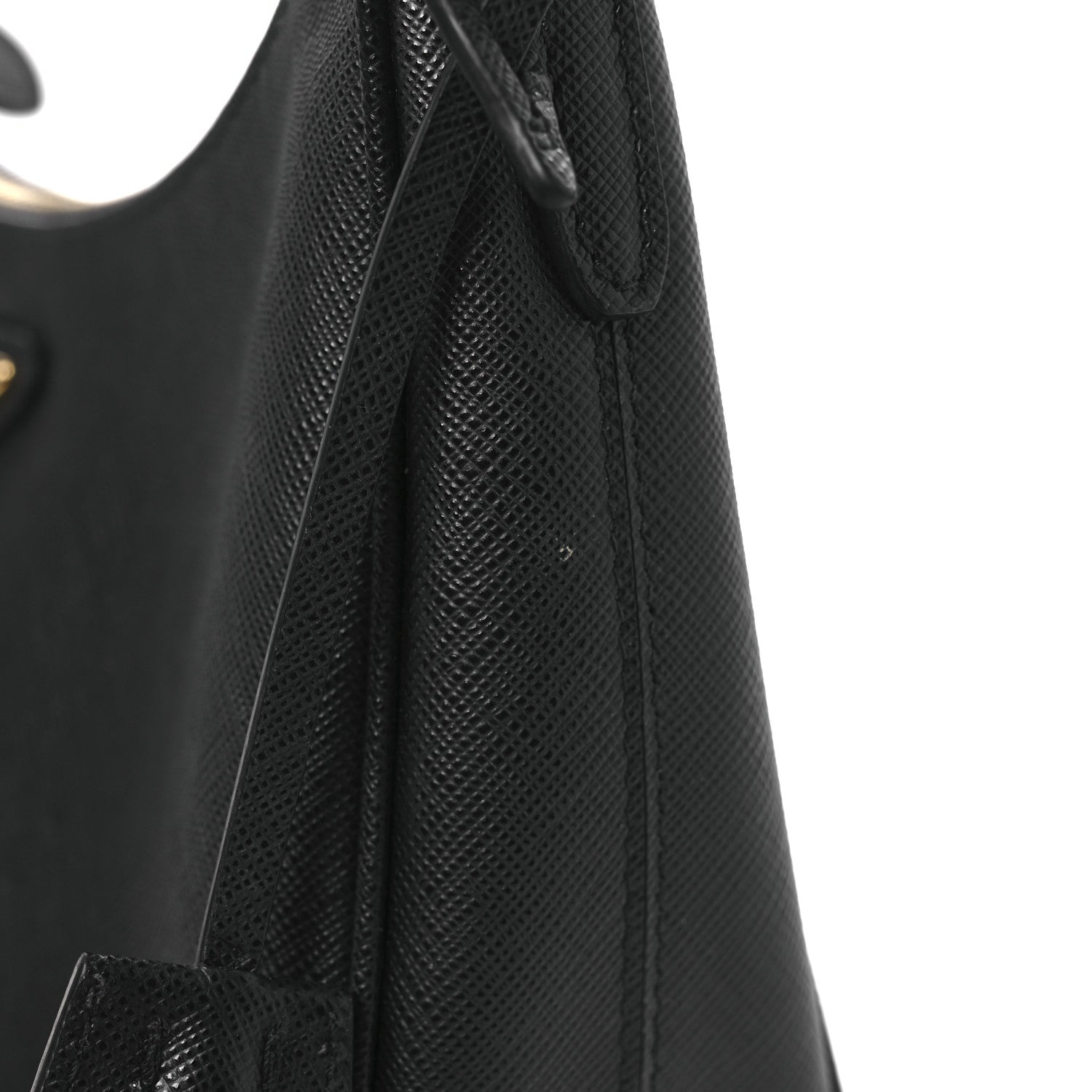 Prada Saffiano Lux Re-Edition 2005 Shoulder Bag Black 15 of 15