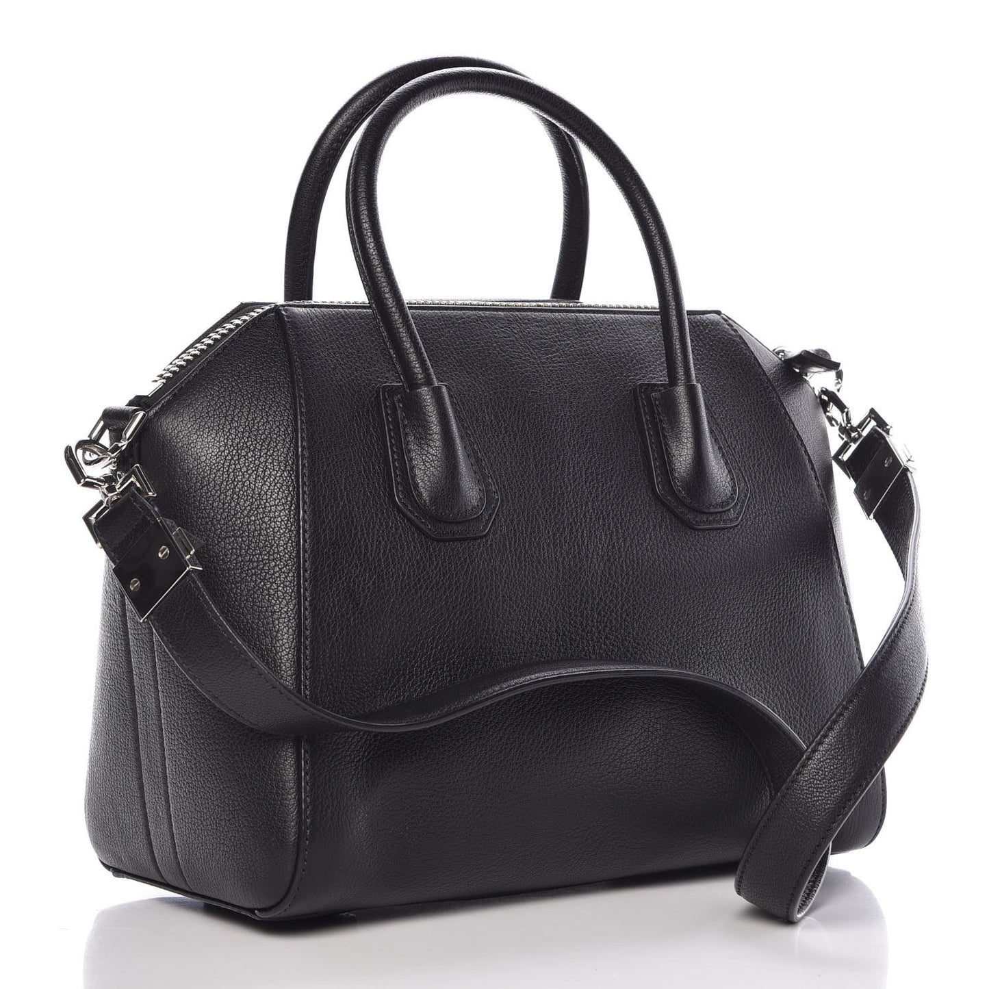 Sugar Goatskin Small Antigona Black