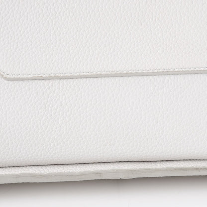 Celine Baby Grained Calfskin Small Tri-Fold Bag White 14 of 16