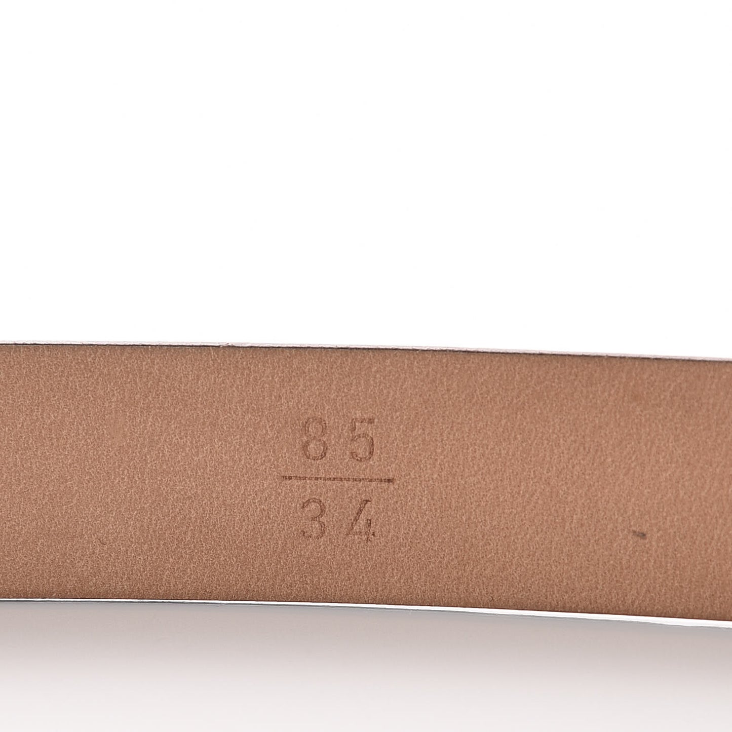 Calfskin CC Belt 85 34 Black
