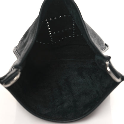 Hermes Taurillon Clemence Evelyne III PM Black 5 of 9