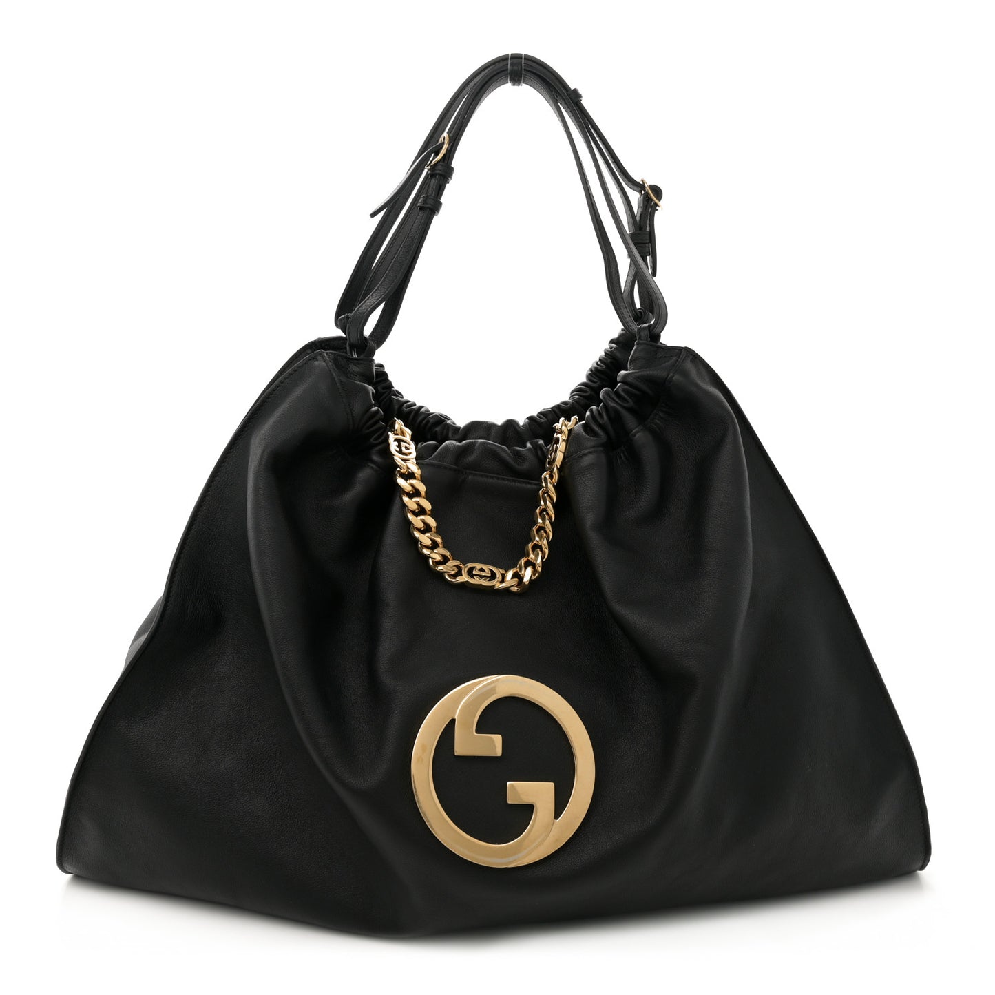 Calfskin Large Blondie Tote  Black