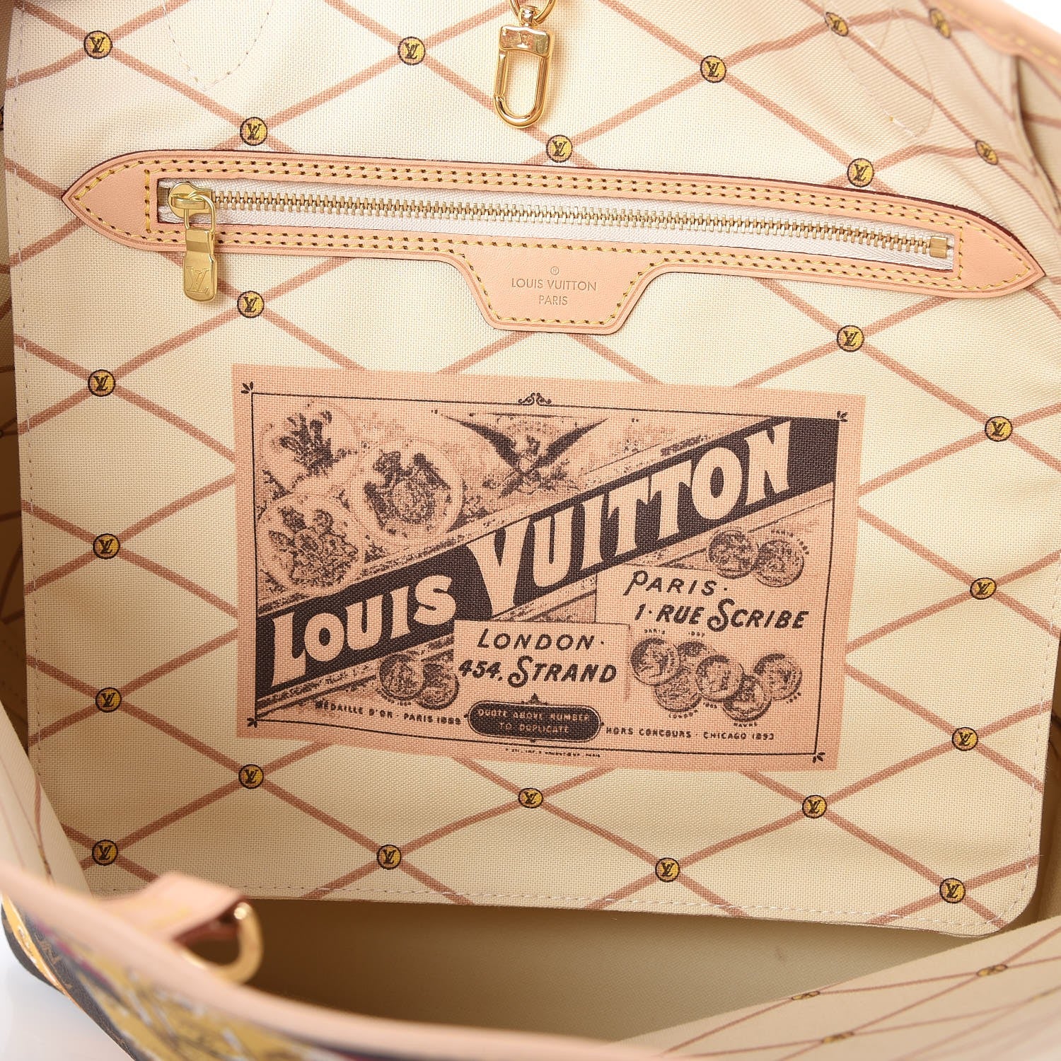 Louis Vuitton Monogram Summer Trunks Neo Neverfull MM 7 of 8