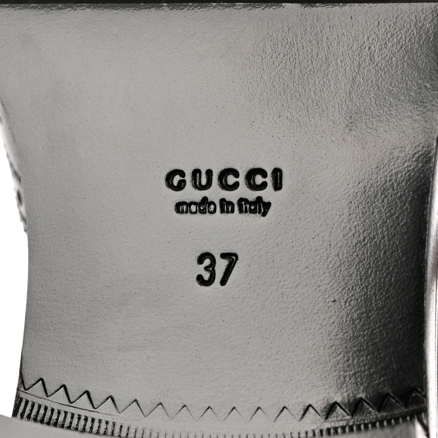 Calfskin Queercore Brogue Knee High Boots 37 Black
