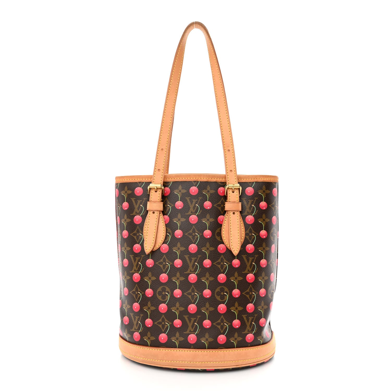 Louis Vuitton Monogram Cerises Bucket Bag 3 of 15