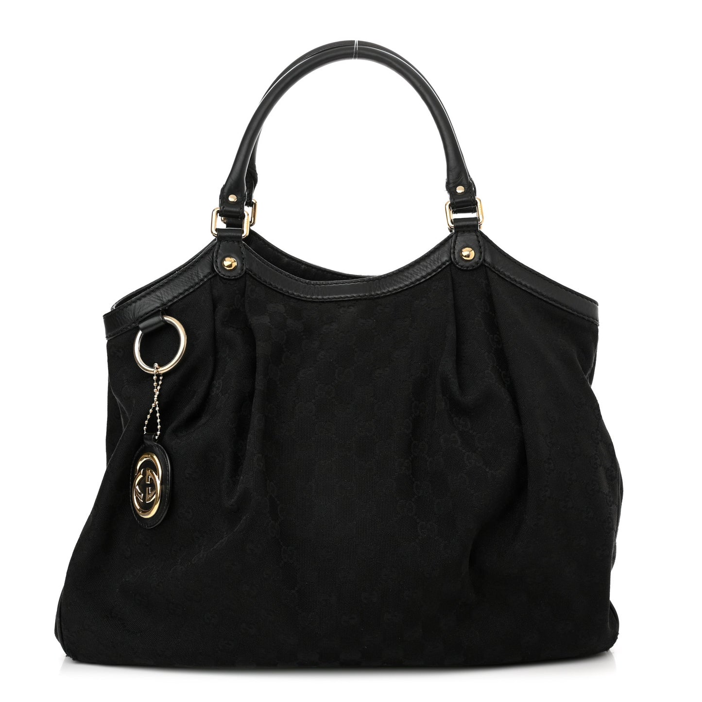 Monogram Large Sukey Black