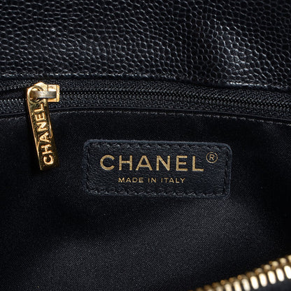 Chanel Caviar Quilted Grand Shopping Tote GST Black 7 of 8