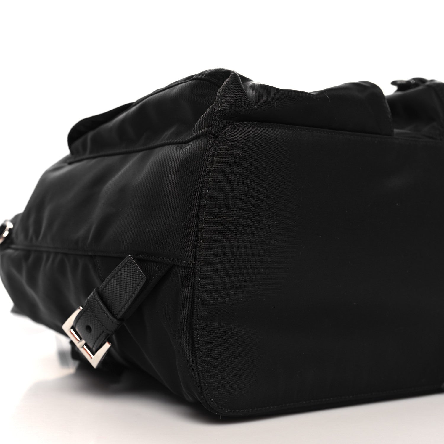 Prada Nylon Vela Medium Backpack Black 9 of 11