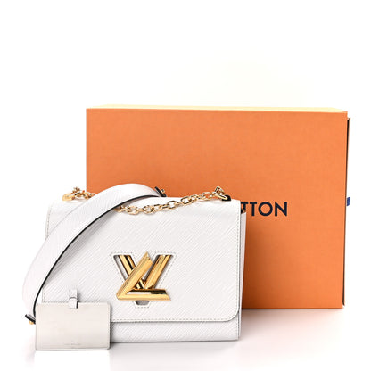 Louis Vuitton Epi Twist Shoulder Bag MM White 11 of 11