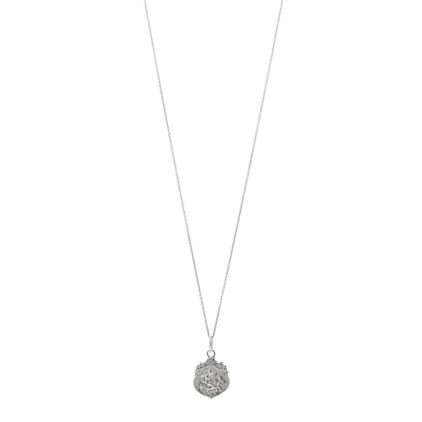 Sterling Silver Olympian Beauty Pendant Necklace
