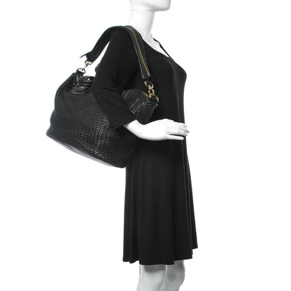Givenchy Lambskin Woven Medium Nightingale Black 2 of 12