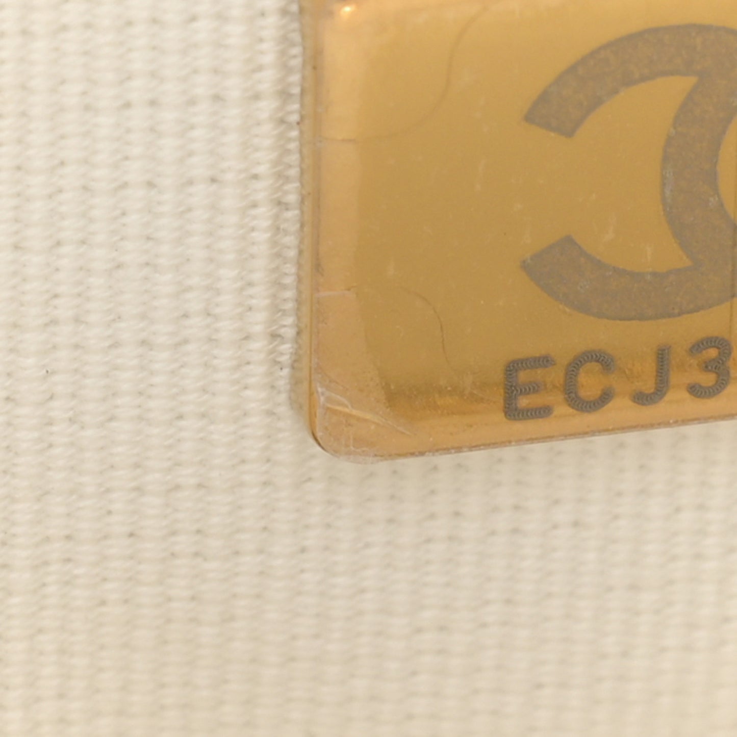 Shiny Lambskin Quilted Small 31 Shopping Bag White