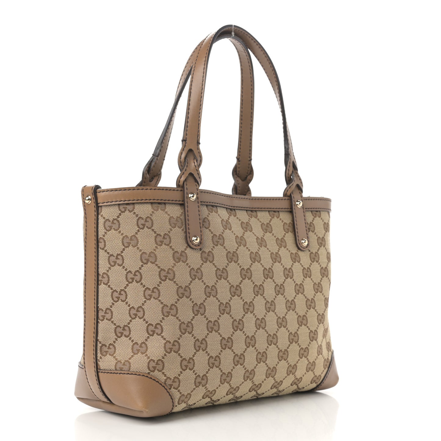 Monogram Small Craft Tote Light Brown