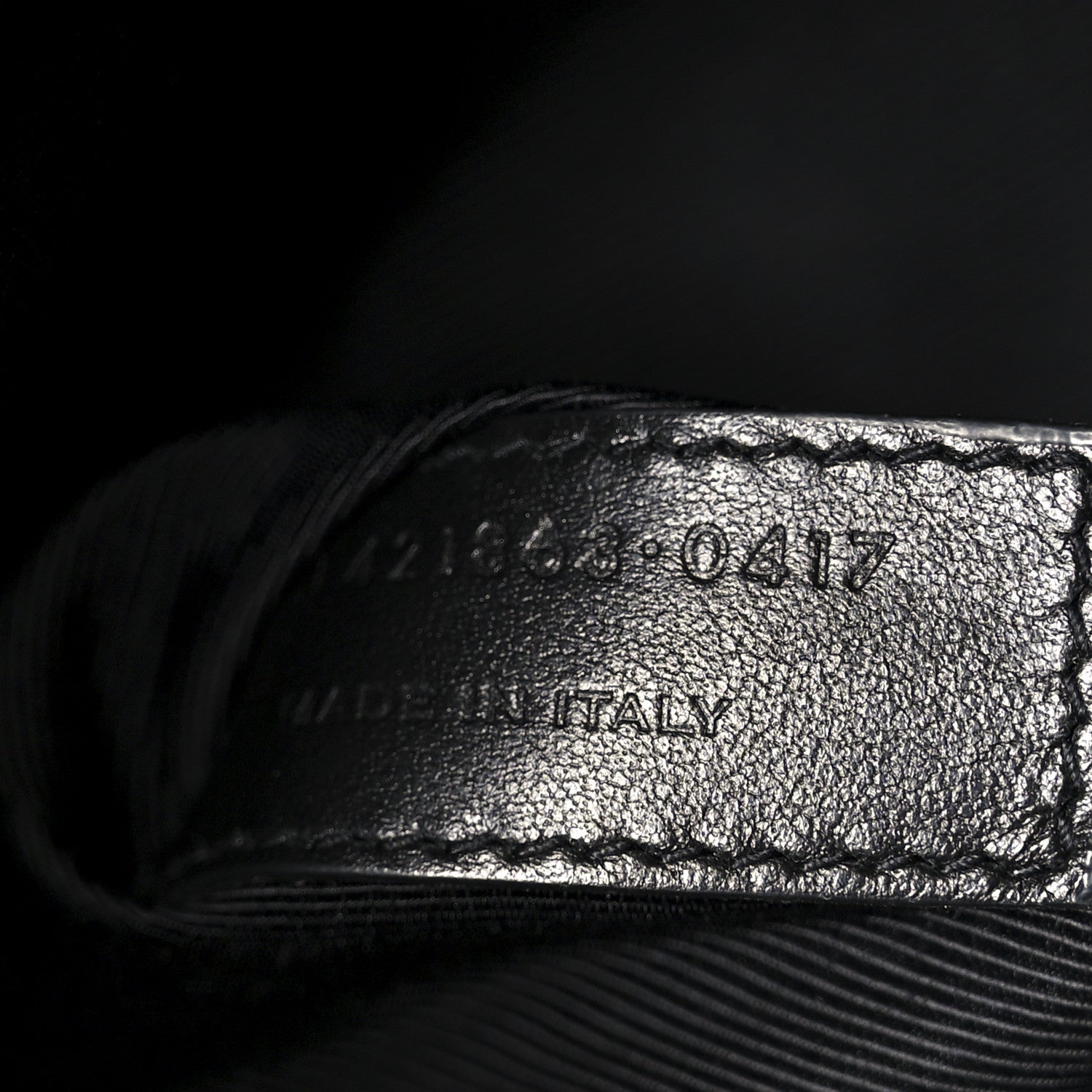 Saint Laurent Grained Calfskin Baby Sac De Jour Black 8 of 13