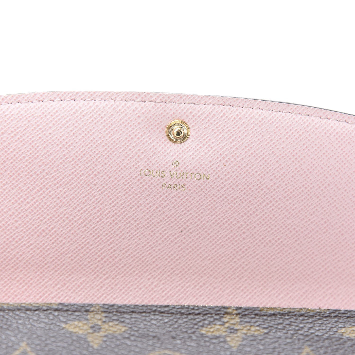 Louis Vuitton Monogram Emilie Wallet Rose Ballerine 6 of 8