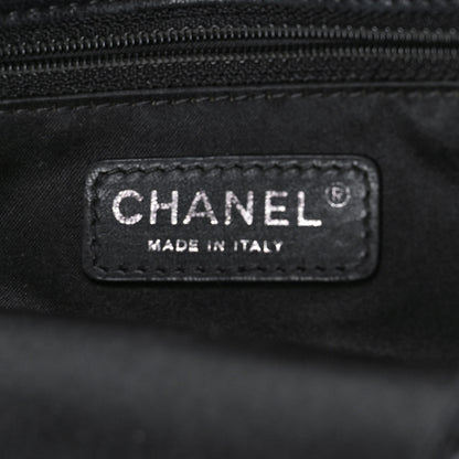 Chanel Satin Sequin Medium Classic Flap Grey 6 of 10