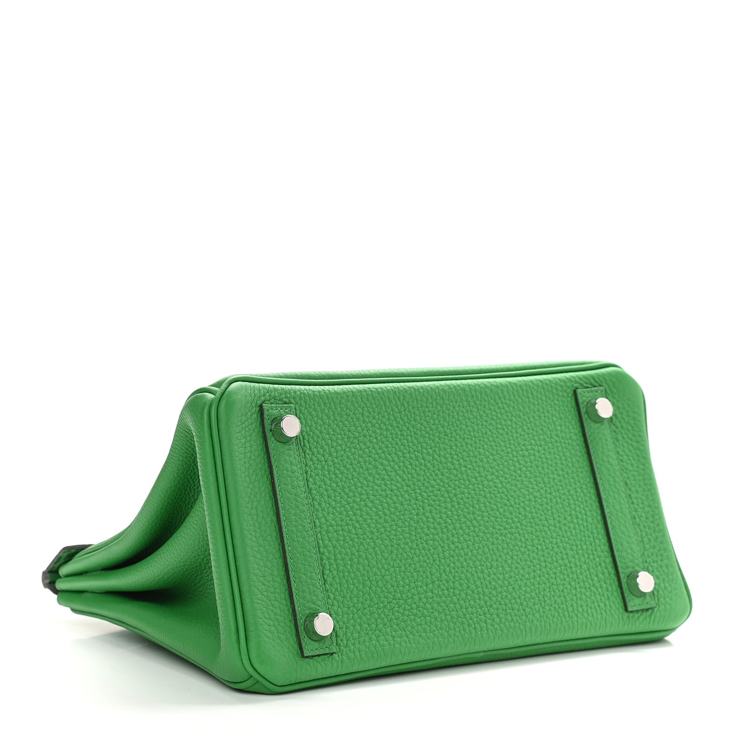 Togo Shiny Niloticus Crocodile Birkin Touch 25 Bambou Cactus