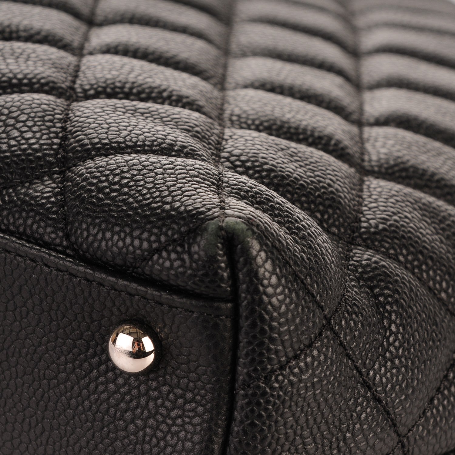 Chanel Caviar Quilted Easy Zip Tote Black 11 of 12