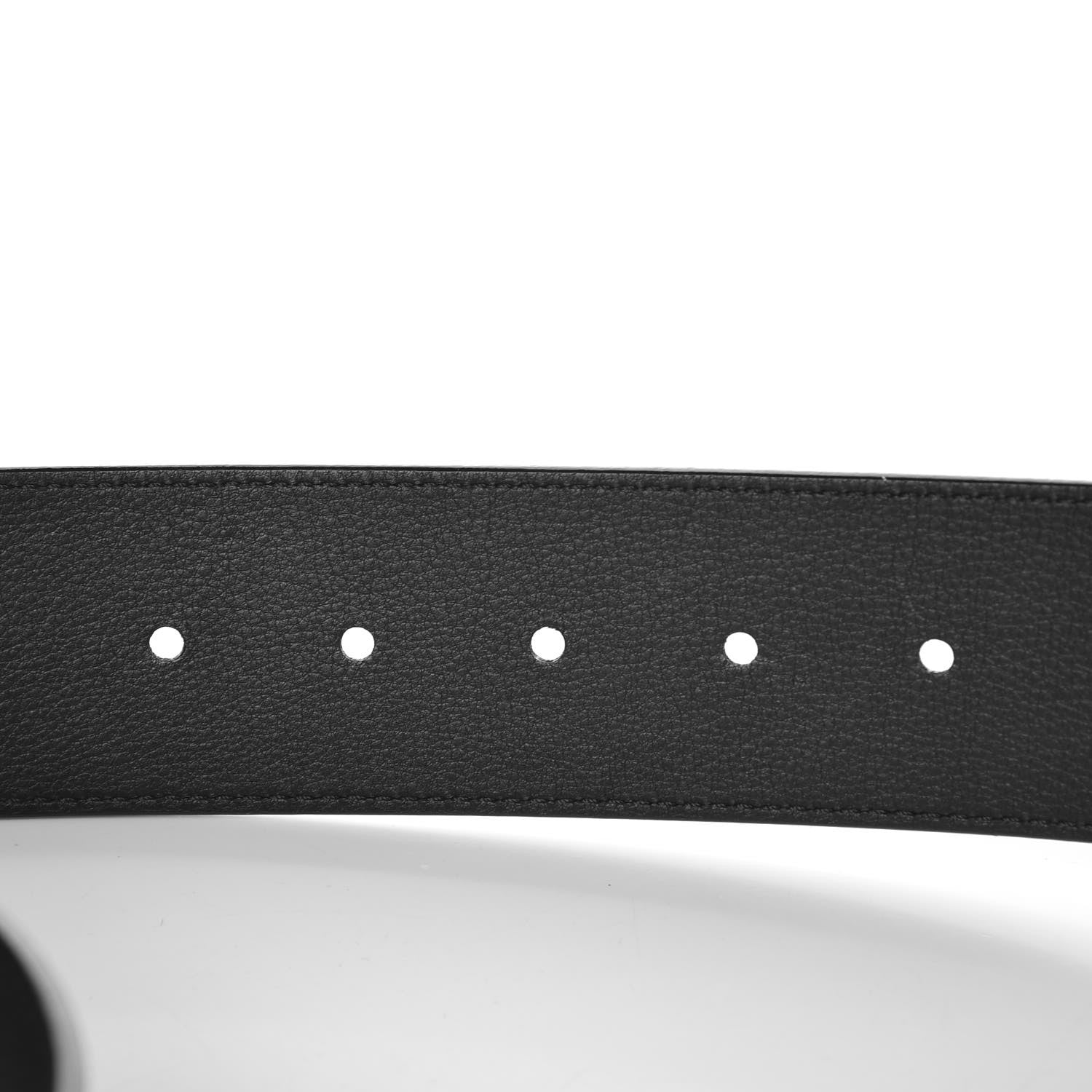 Louis Vuitton Calfskin 45mm LV Capucine Initiales Belt 90 36 Black 8 of 9