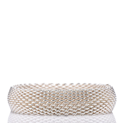 Tiffany Sterling Silver Somerset Mesh Bracelet 3 of 4