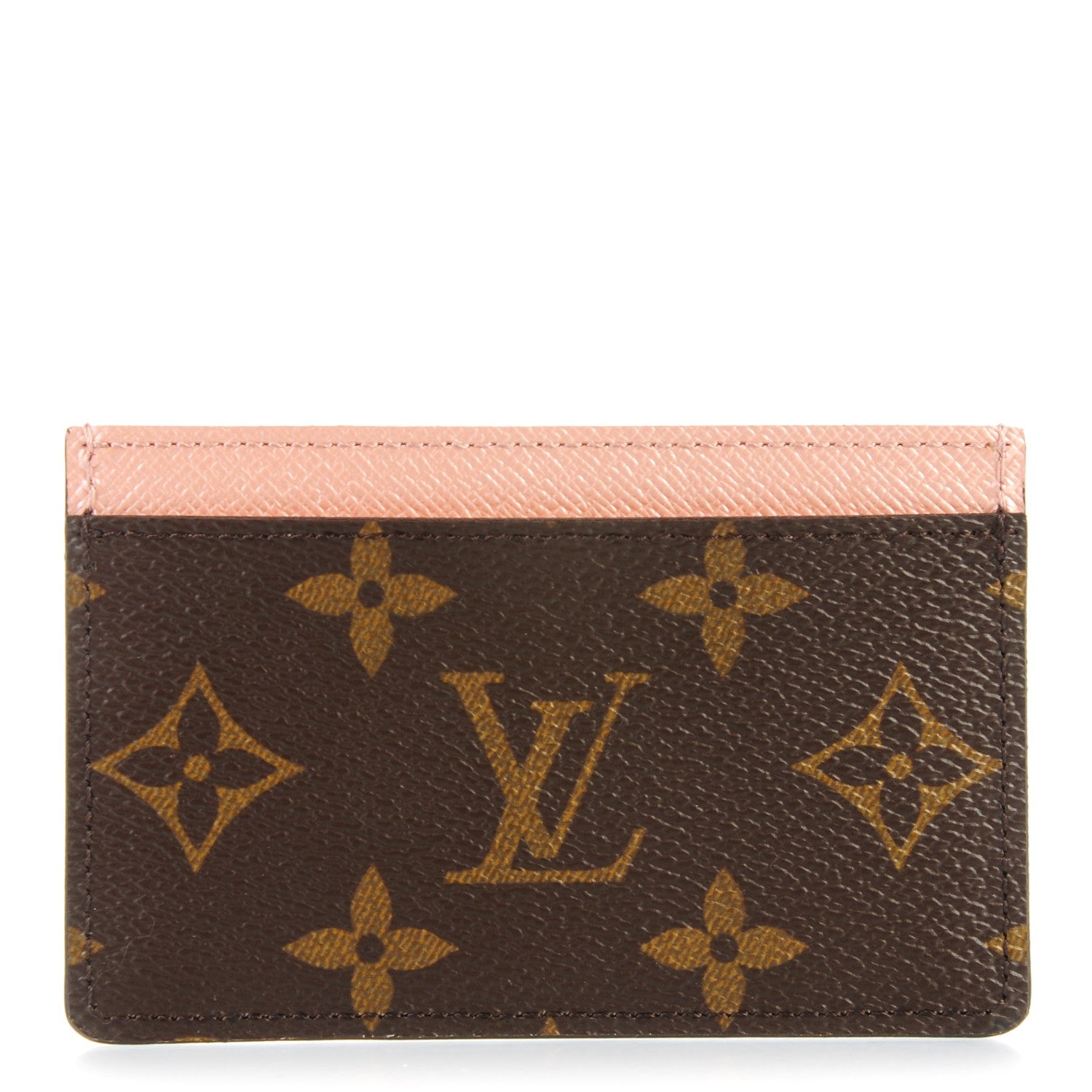 Louis Vuitton Monogram Card Holder Rose Nacre 1 of 7