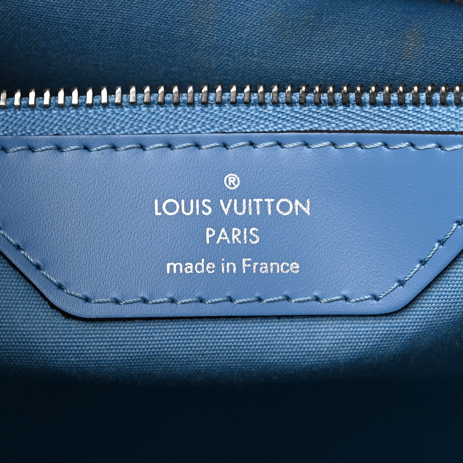 Louis Vuitton Epi Brea MM Bleuet 6 of 12