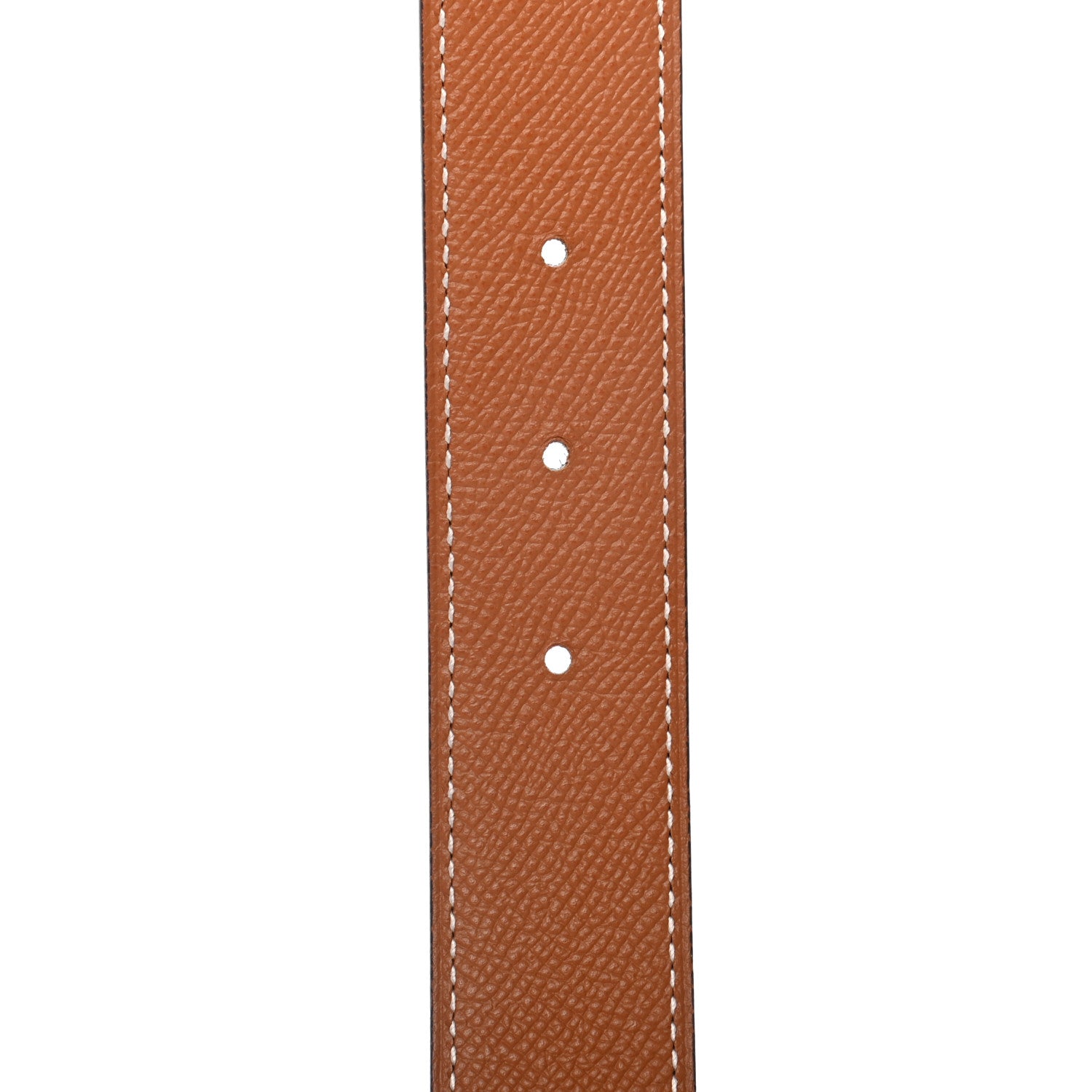 Hermes Epsom Swift 32mm Belt Strap 85 Gold Black 4 of 6