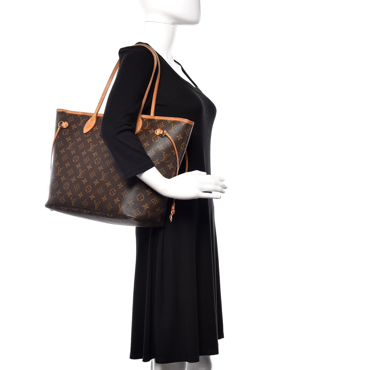 Louis Vuitton Monogram Neverfull MM 2 of 10