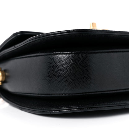 Chanel Caviar Quilted Moon Messenger Black 8 of 10
