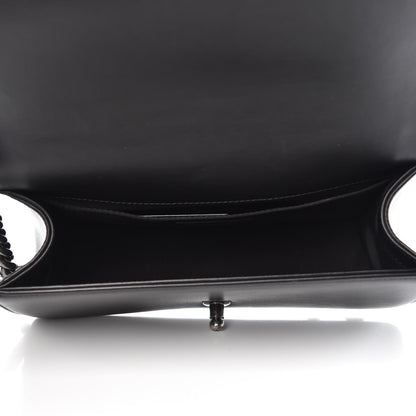 Chanel Lambskin Quilted Medium Boy Flap Black 5 of 10