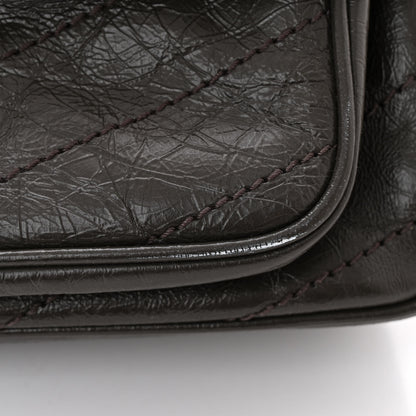 Saint Laurent Crinkled Calfskin Matelasse Monogram Medium Niki Chain Satchel Pebble 11 of 11
