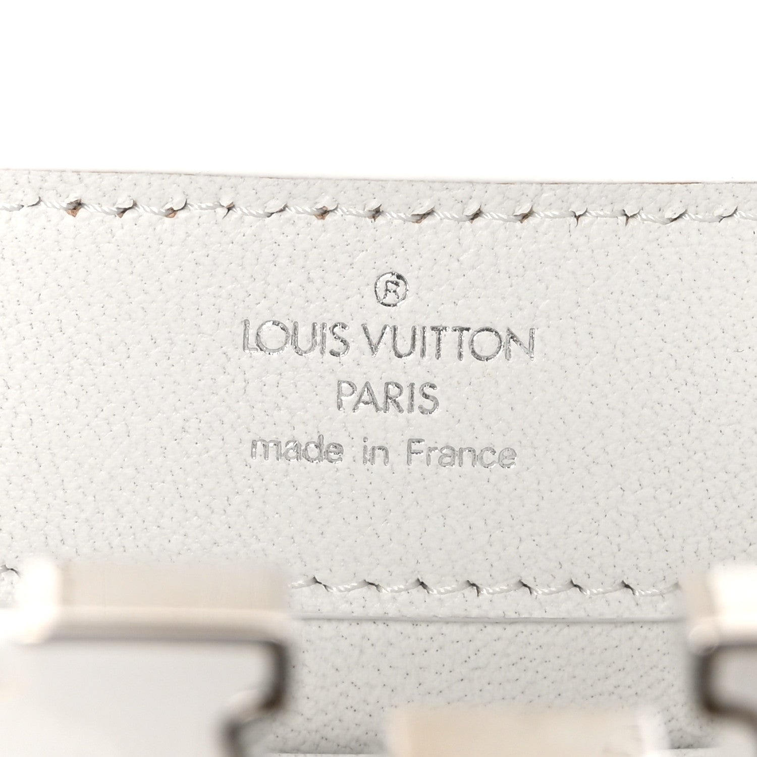 Louis Vuitton Crocodile Mini Capucines White 6 of 9