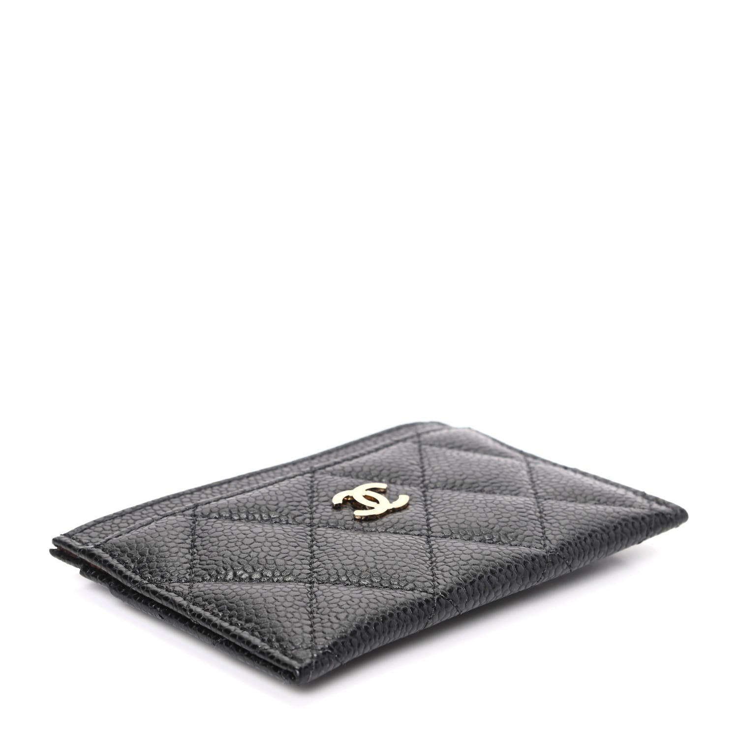 Chanel Caviar Quilted Card Holder Black 4 of 8