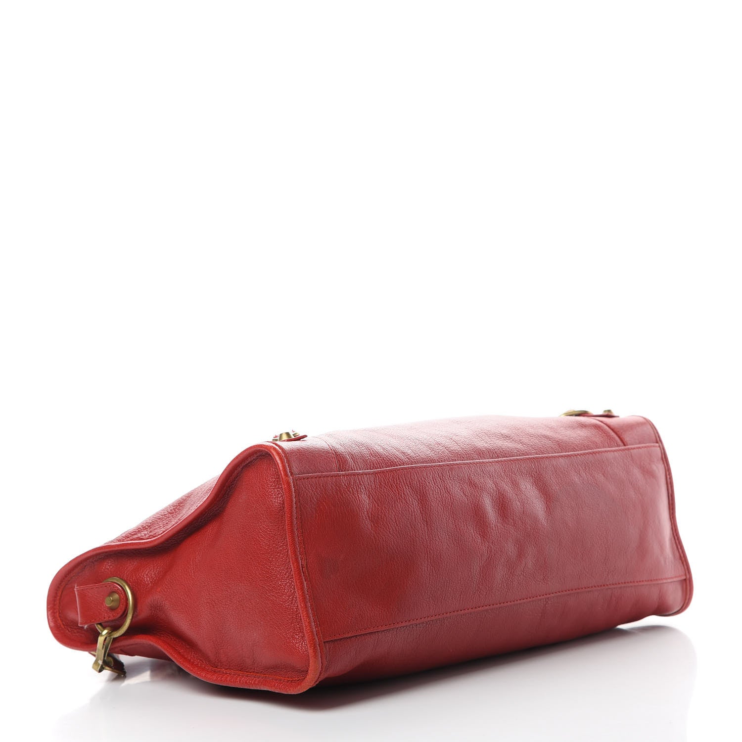 Balenciaga Sugar Goatskin Classic Gold Hardware City Rouge Rouge Coquelicot 4 of 20