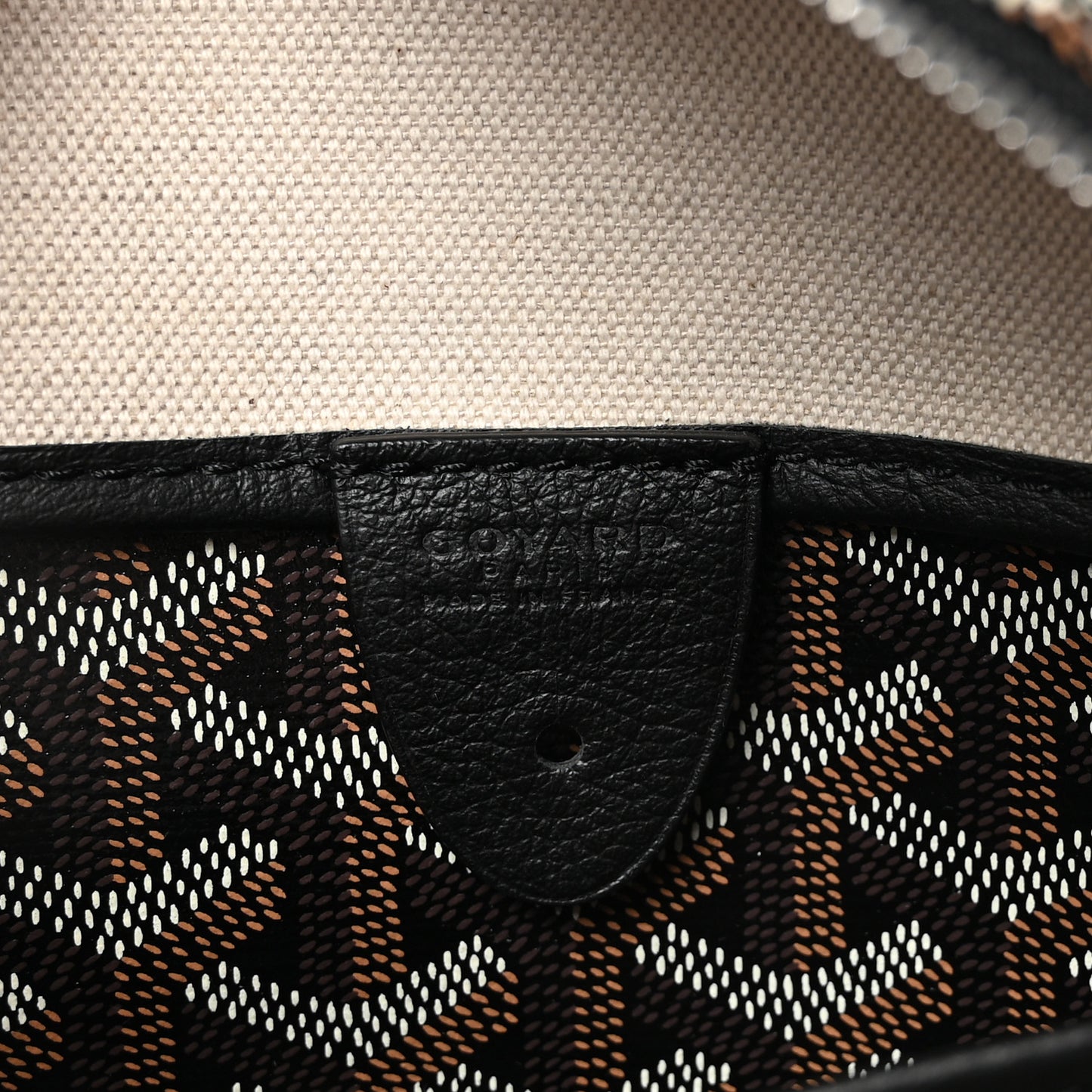 Goyardine Artois PM Black
