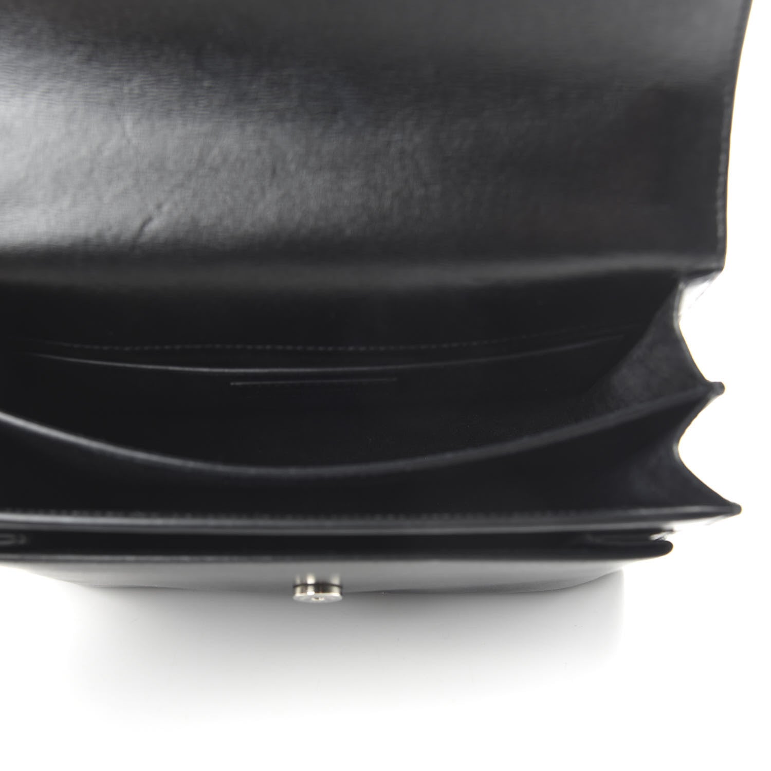 Saint Laurent Calfskin Medium Monogram Sunset Black 5 of 9