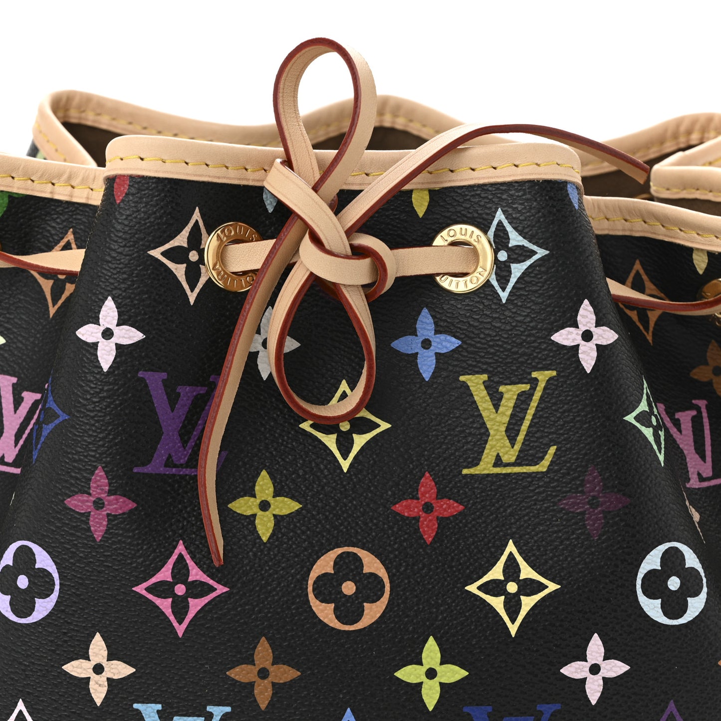 Monogram Multicolor Petit Noe Black