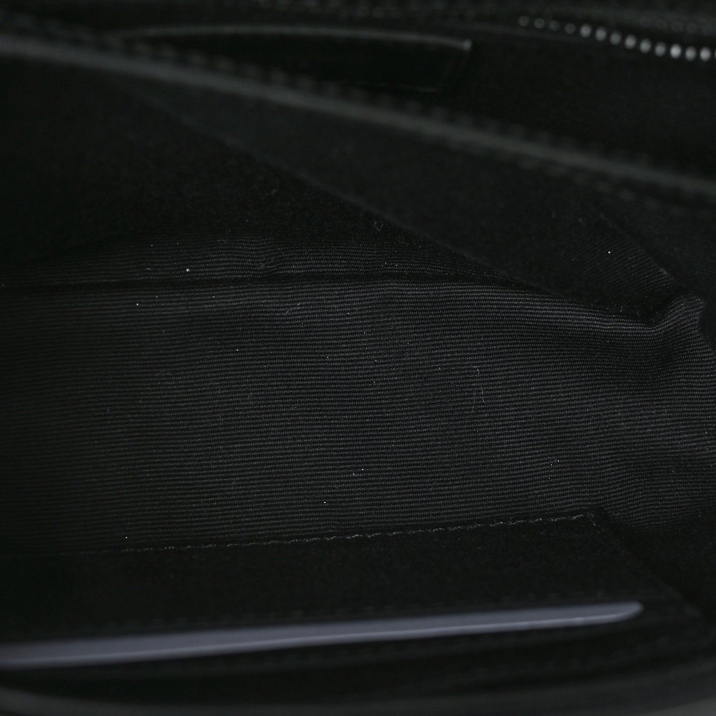 Calfskin Y Quilted Monogram Toy Loulou Crossbody Bag Black
