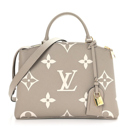 Louis Vuitton Empreinte Monogram Giant Petit Palais Tourterelle Creme 2 of 12