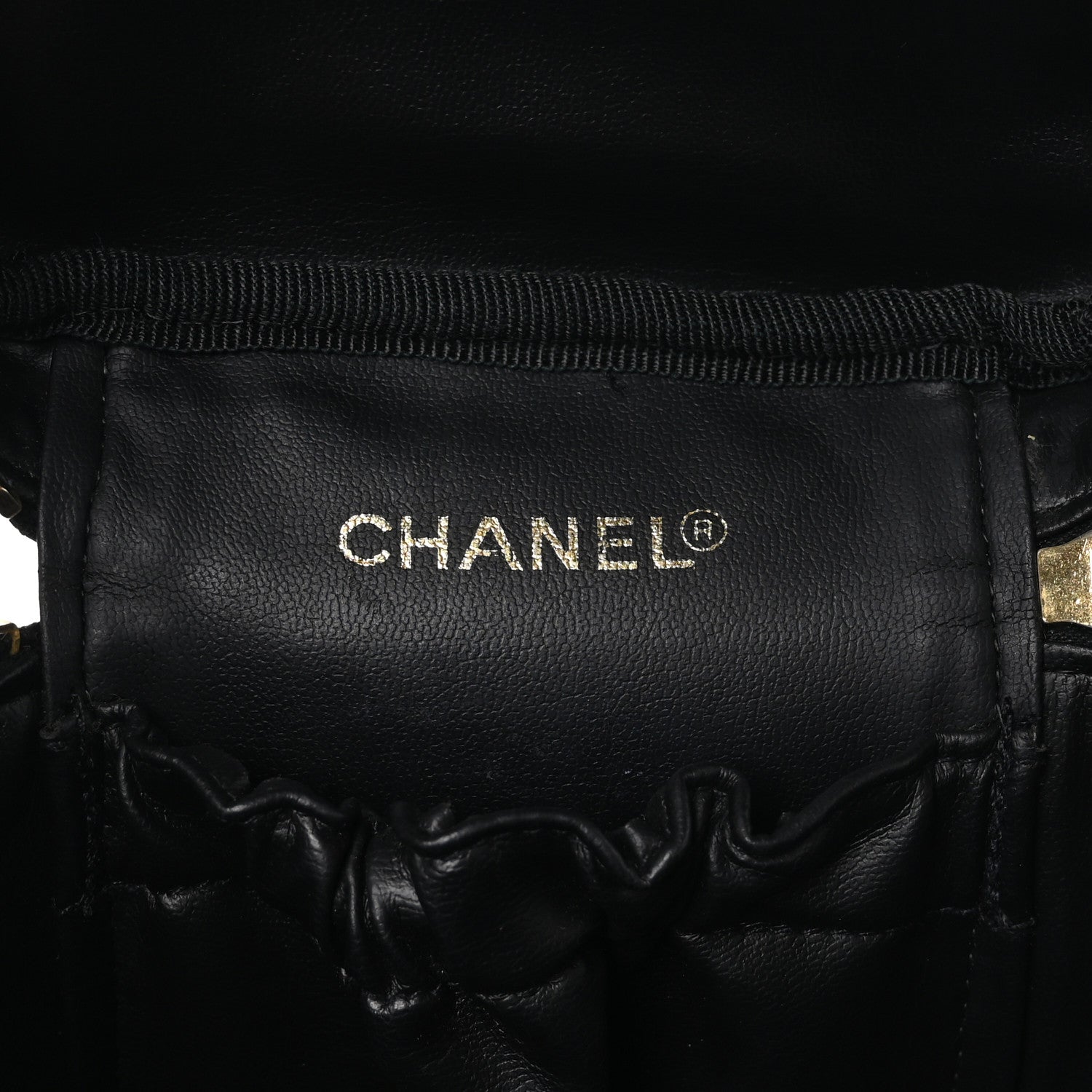 Chanel Caviar Vanity Cosmetic Case Black 8 of 13