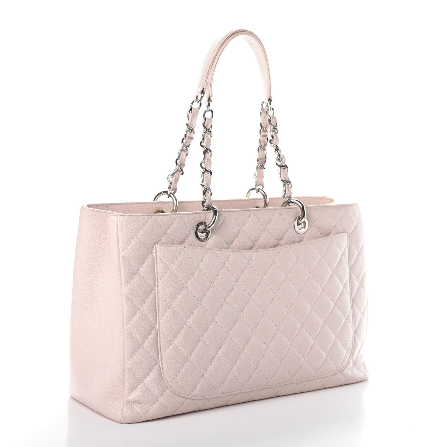 Chanel Caviar XL Grand Shopping Tote GST Light Pink 3 of 10