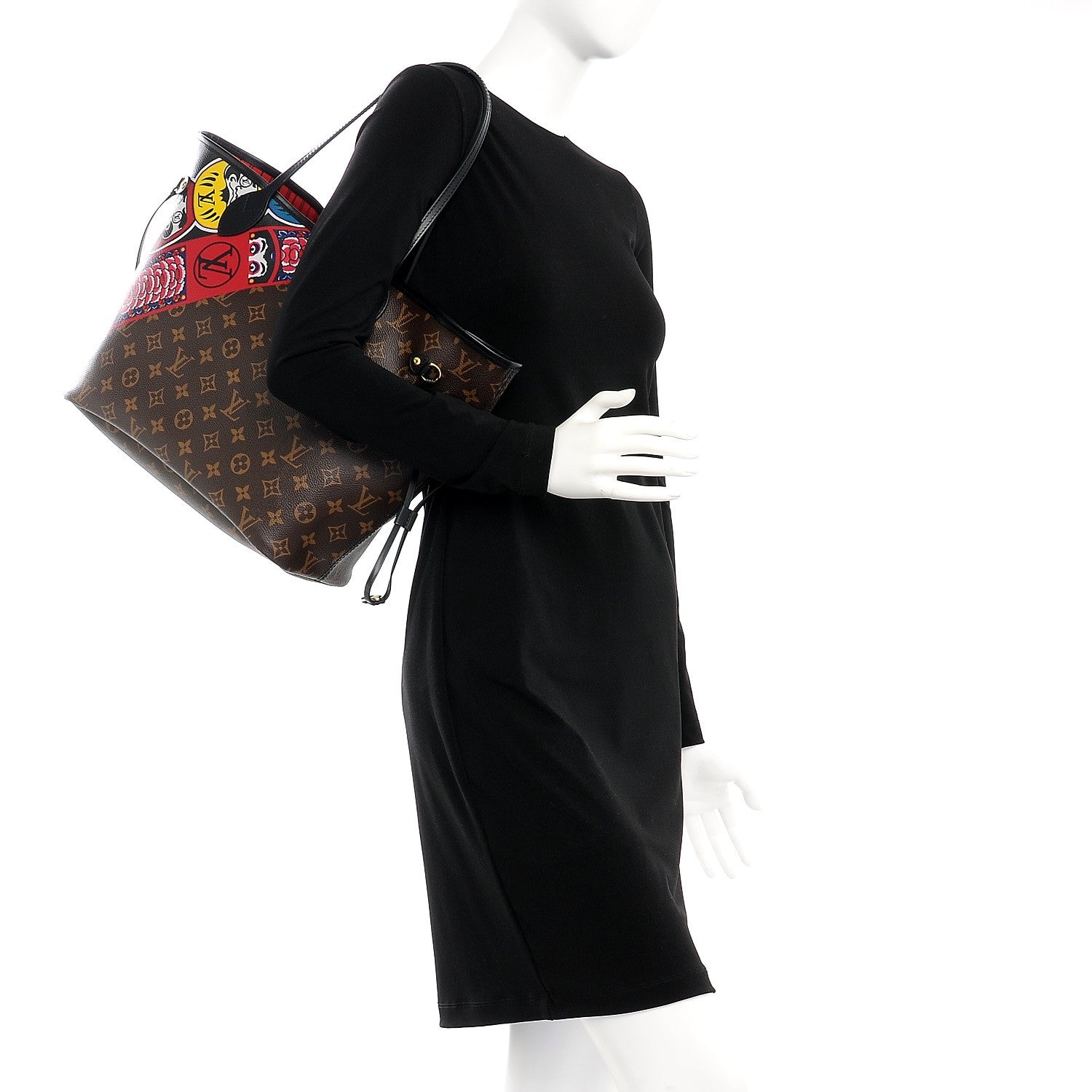 Louis Vuitton Monogram Kabuki Neverfull MM 2 of 8