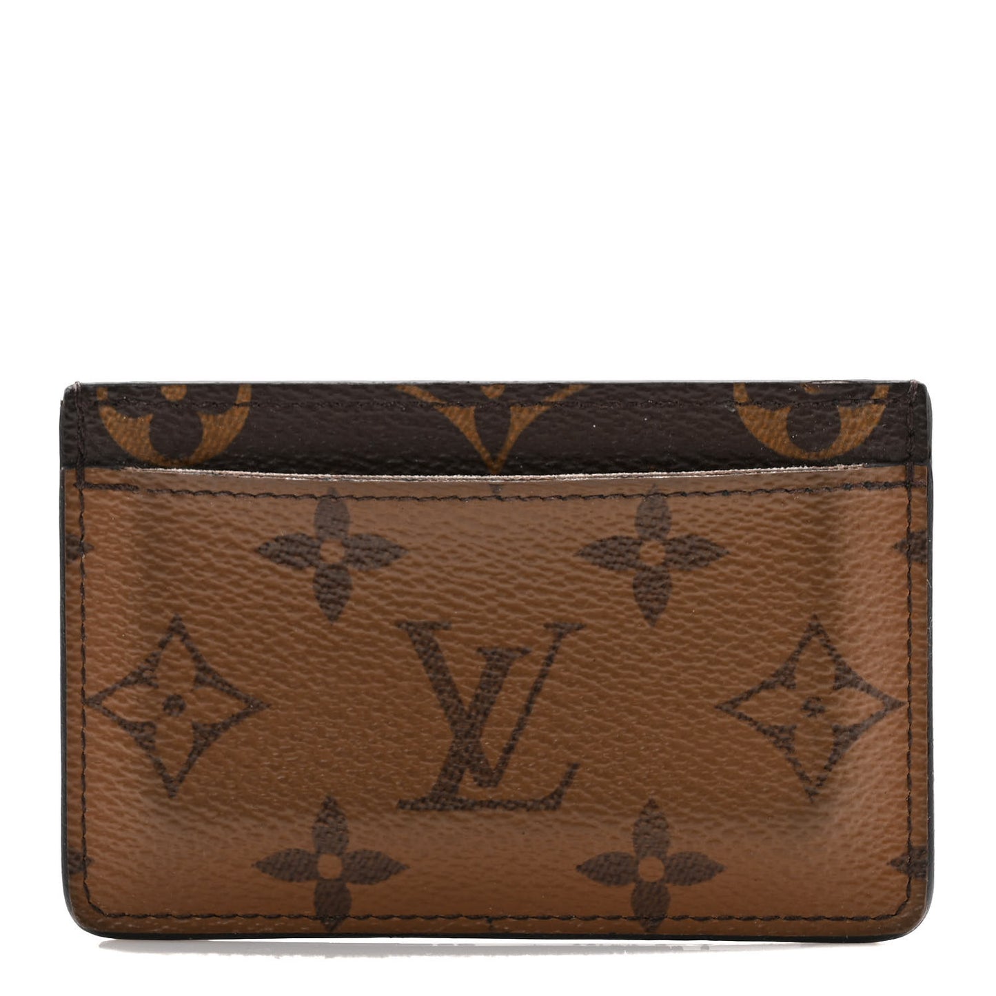 Reverse Monogram Card Holder